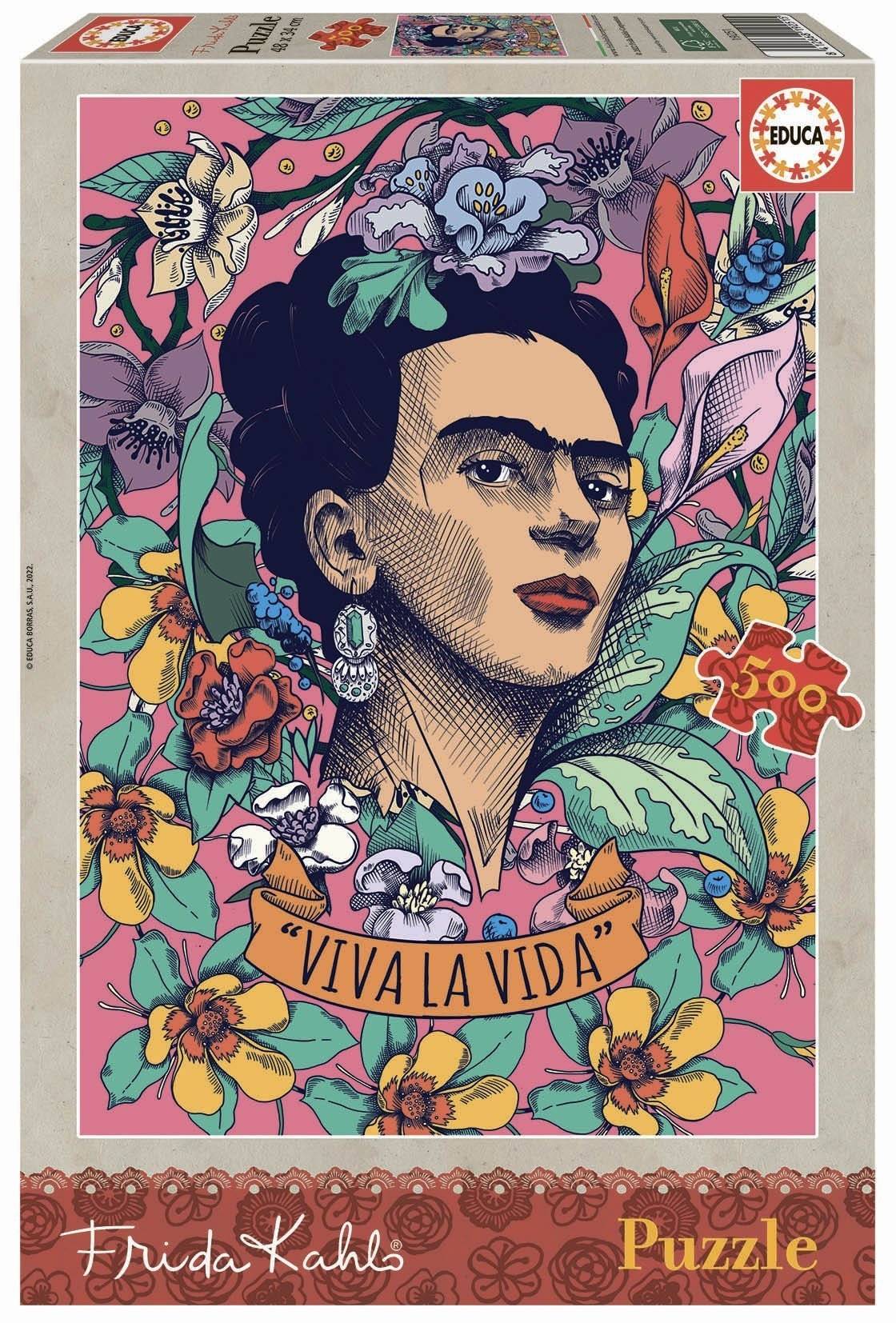 EDUCA EDUCA PUZZLE VIVA LA VIDA FRIDA 500 ΚΟΜΜΑΤΙΑ