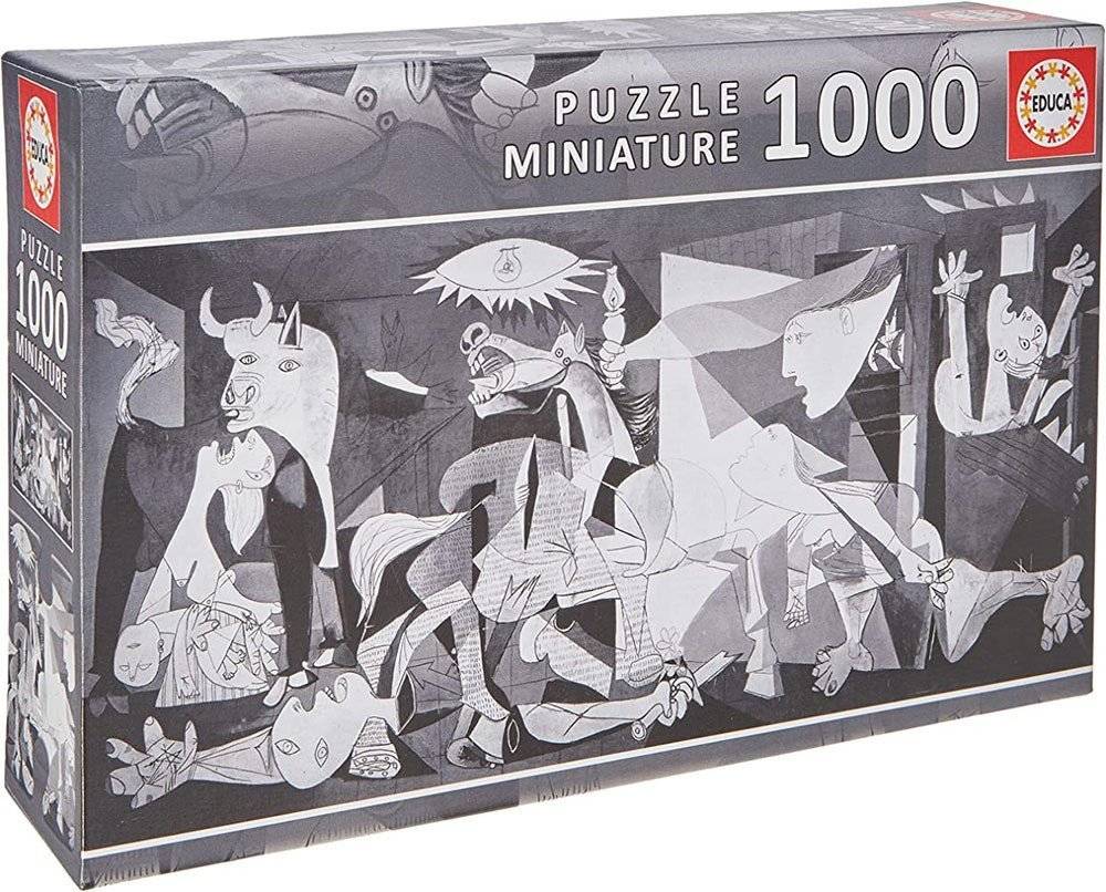 EDUCA PUZZLE GUERNICA PABLO PICASSO MINIATURE 1000 ΚΟΜΜΑΤΙΑ EDUCA