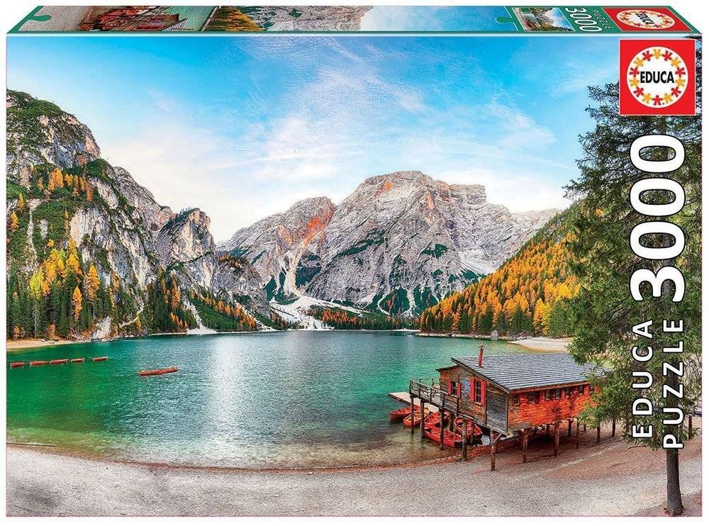 BRAIES LAKE AT AUTUMN EDUCA 3000 ΚΟΜΜΑΤΙΑ