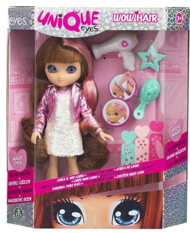 UNIQUE EYES ΚΟΥΚΛΑ ΜΟΔΑΣ WOW HAIR SOPHIA GIOCHI PREZIOSI