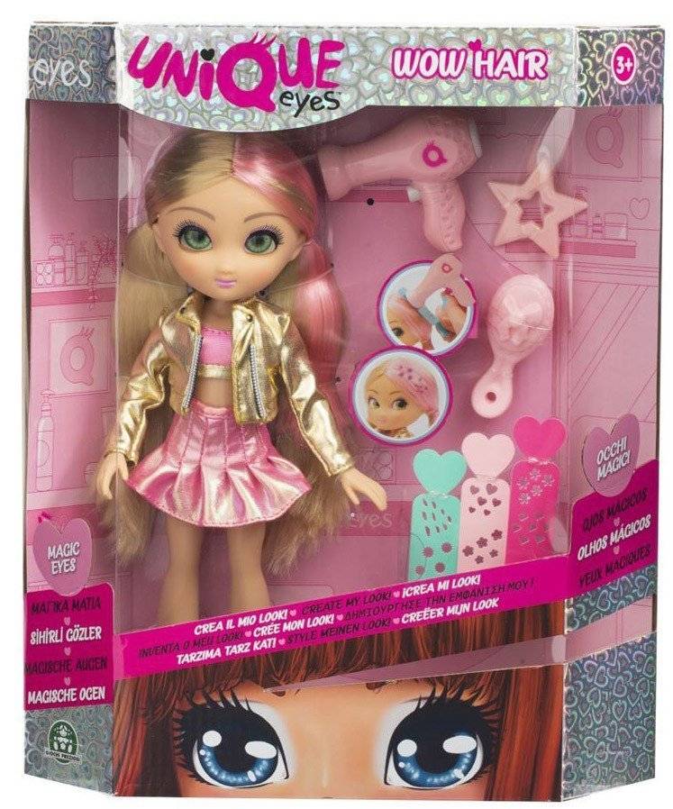 UNIQUE EYES ΚΟΥΚΛΑ ΜΟΔΑΣ WOW HAIR AMY GIOCHI PREZIOSI