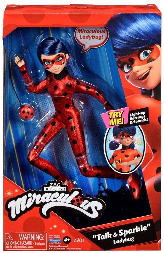 MIRACULOUS ΚΟΥΚΛΑ DELUXE LADYBUG ΜΕ ΗΧΟΥΣ (MRA45000) GIOCHI PREZIOSI