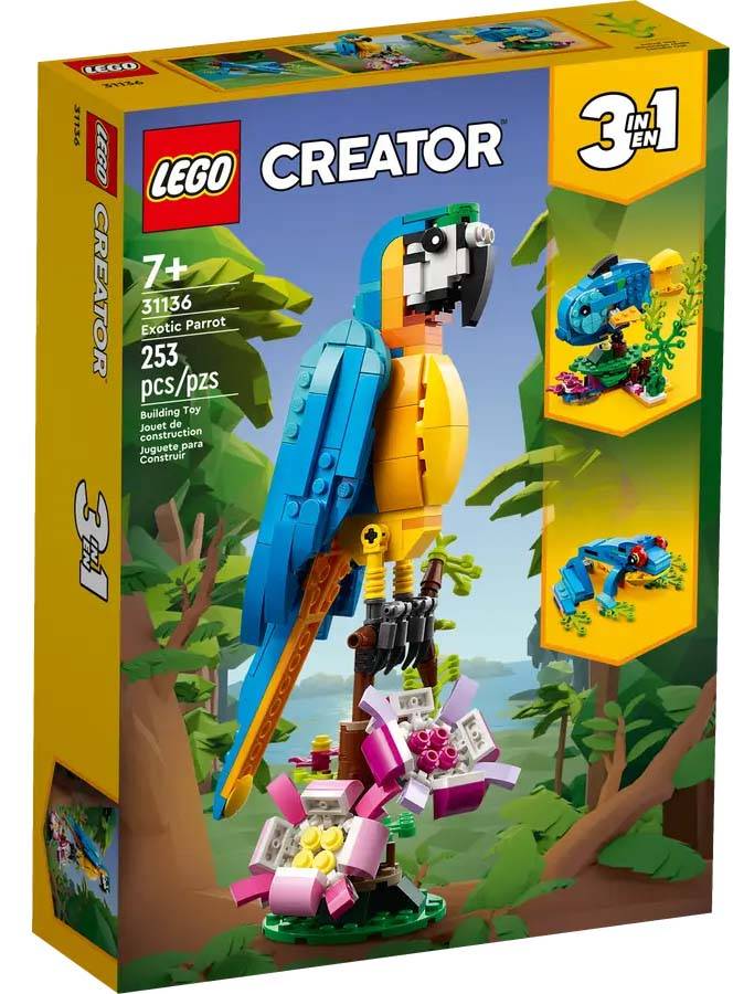 LEGO CREATOR 31136 EXOTIC PARROT