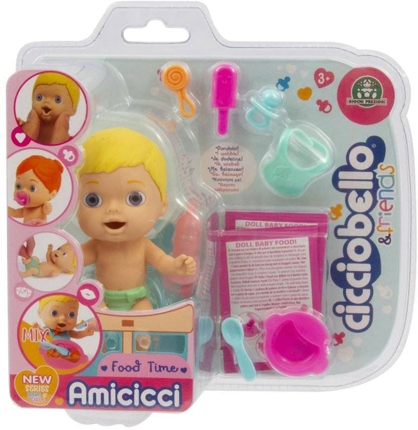 GIOCHI PREZIOSI CICCIOBELLO AMICICCI ΦΙΛΑΡΑΚΙΑ ΜΕ ΣΕΤ ΦΑΓΗΤΟΥ S3 ΞΑΝΘΑ ΜΑΛΛΑΚΙΑ