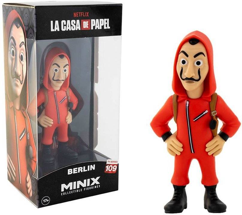 MINIX LA CASA DE PAPEL: BERLIN ΜΕ ΜΑΣΚΑ GIOCHI PREZIOSI