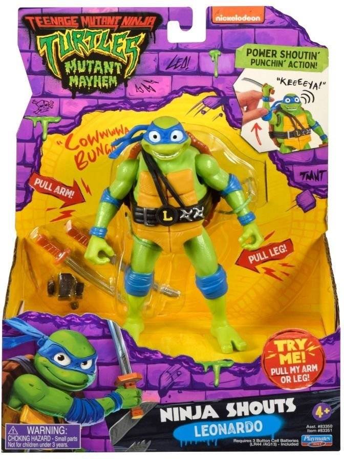 TMNT MOVIE ΧΕΛΩΝΟΝΙΝΤΖΑΚΙΑ DELUXE LEONARDO GIOCHI PREZIOSI