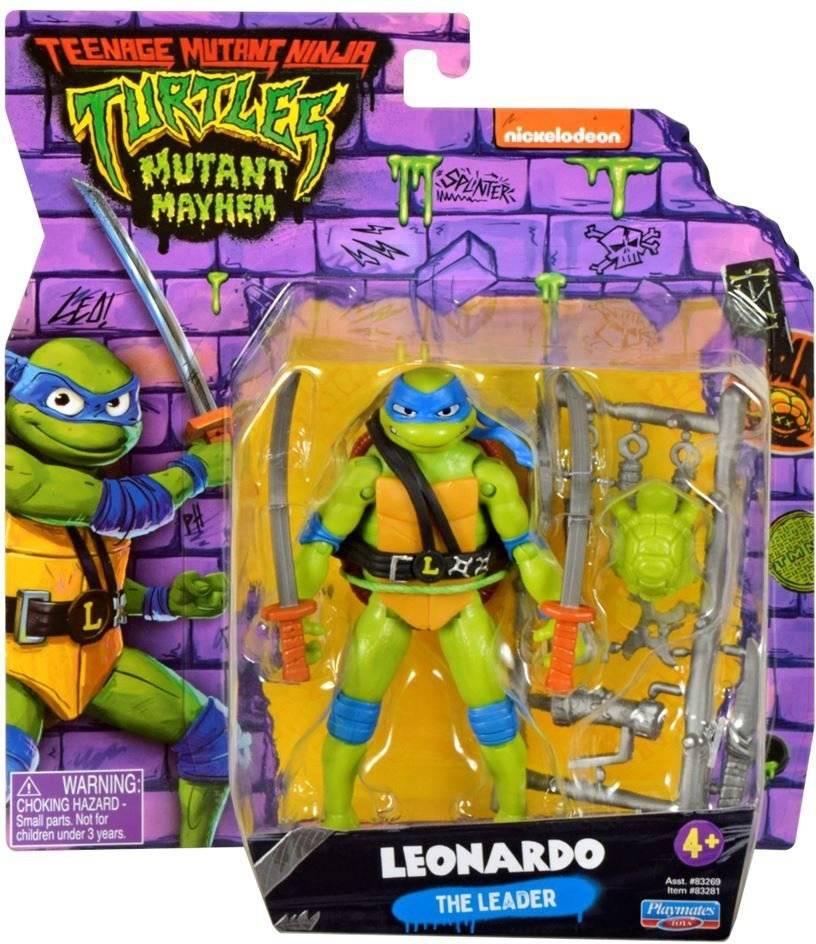 TMNT MOVIE ΧΕΛΩΝΟΝΙΝΤΖΑΚΙΑ ΦΙΓΟΥΡΑ ΔΡΑΣΗΣ LEONARDO THE LEADER