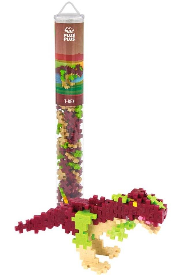 GIOCHI PREZIOSI PLUS-PLUS ΤΟΥΒΛΑΚΙΑ T-REX COLOR MIX 100 PCS (4200)