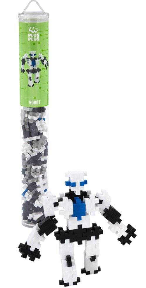 PLUS-PLUS ΤΟΥΒΛΑΚΙΑ ROBOT COLOR MIX 100 PCS (4105) GIOCHI PREZIOSI