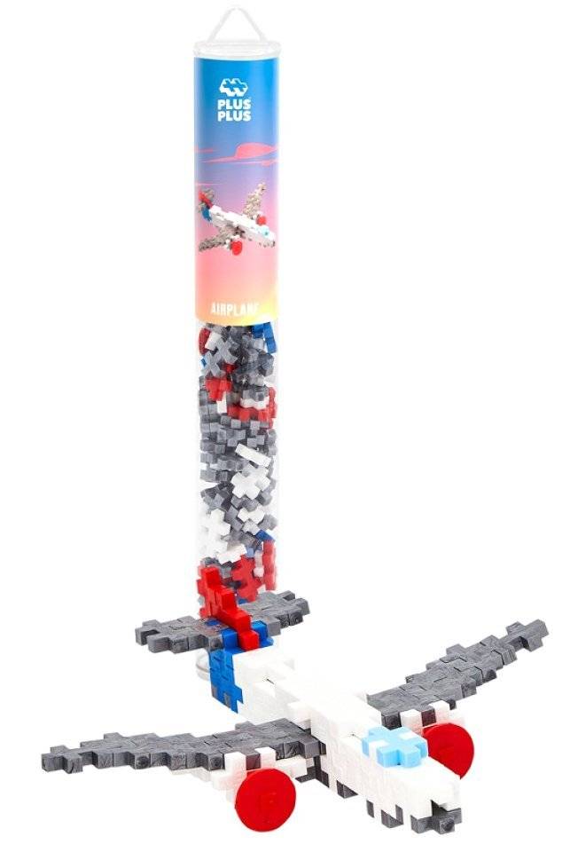 PLUS-PLUS ΤΟΥΒΛΑΚΙΑ AIRPLANE COLOR MIX 100 PCS (4284) GIOCHI PREZIOSI