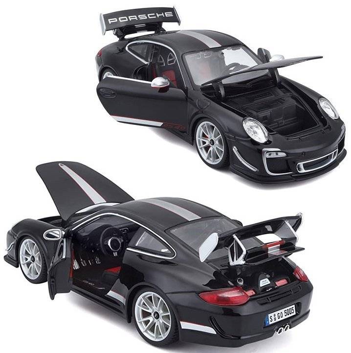 ΟΧΗΜΑ PORSCHE 911 GT3RS4.0 BBURAGO ΜΕΤΑΛΛΙΚΟ ΑΝΤΙΓΡΑΦΟ BLACK 1:18 (18/11036) BBURAGO