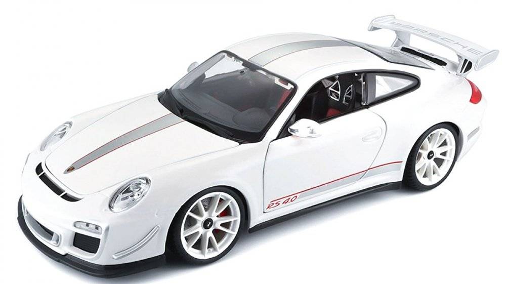 ΟΧΗΜΑ PORSCHE 911 GT3RS4.0 BBURAGO ΜΕΤΑΛΛΙΚΟ ΑΝΤΙΓΡΑΦΟ WHITE 1:18 (18/11036) BBURAGO