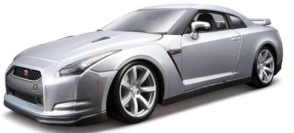 ΟΧΗΜΑ 2009 NISSAN GT-R SILVER BBURAGO ΜΕΤΑΛΛΙΚΟ ΑΝΤΙΓΡΑΦΟ 1:18 (18/12079)