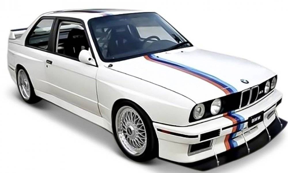 BBURAGO ΟΧΗΜΑ BMW M3 (E30) 1988 - WHITE BBURAGO ΜΕΤΑΛΛΙΚΟ ΑΝΤΙΓΡΑΦΟ 1:24 (18/21100 )