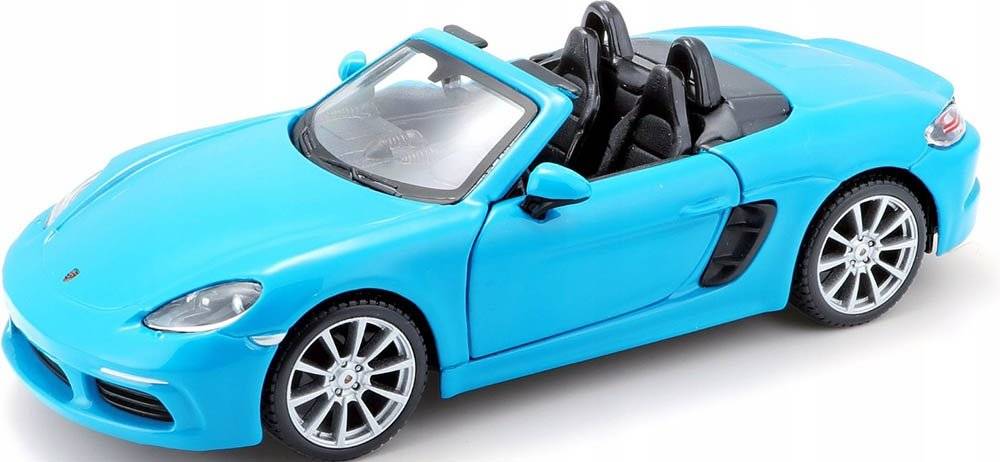 ΟΧΗΜΑ PORSCHE 718 BOXSTER BLUE BBURAGO ΜΕΤΑΛΛΙΚΟ ΑΝΤΙΓΡΑΦΟ 1:24 (18/21087)