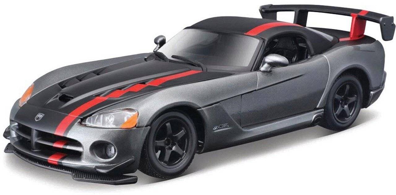 ΟΧΗΜΑ DODGE VIPER SRT 10 ACR GREY BBURAGO ΜΕΤΑΛΛΙΚΟ ΑΝΤΙΓΡΑΦΟ 1:24 (18/22114)