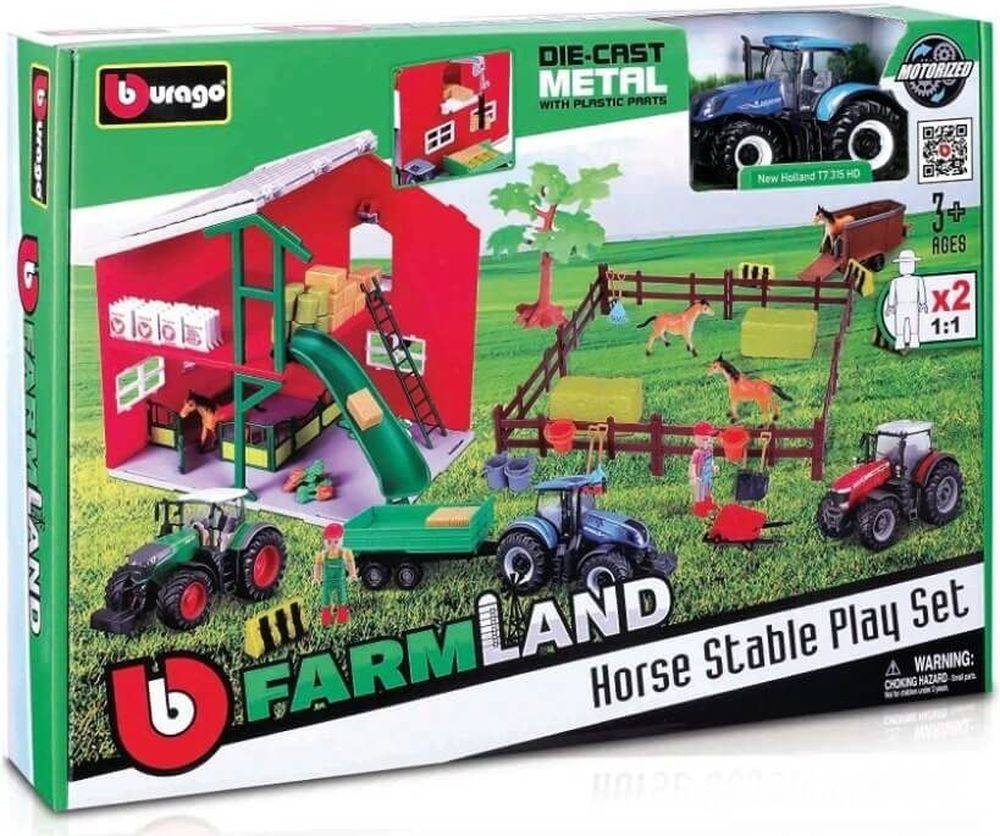 BBURAGO FARMLAND HORSE STABLE WITH 1 TRACTOR (18/31682)