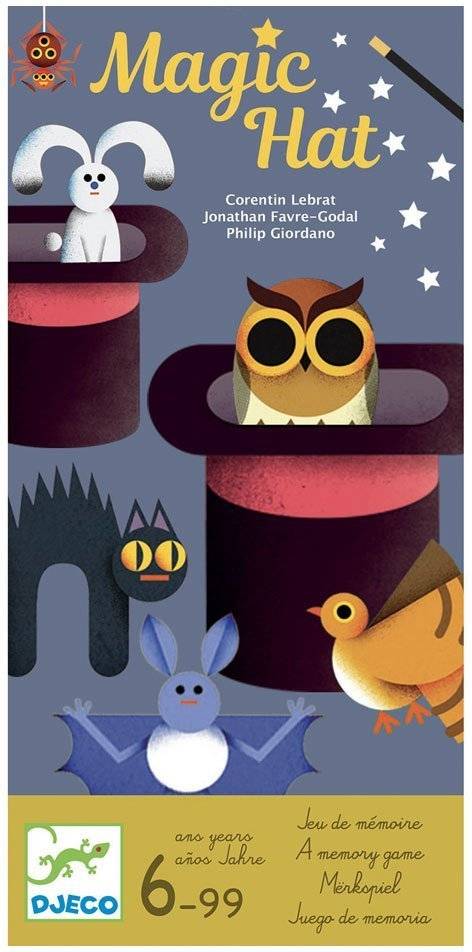 ΕΠΙΤΡΑΠΕΖΙΟ ΜΕ ΚΑΡΤΕΣ DJECO ΤΟ ΜΑΓΙΚΟ ΚΑΠΕΛΟ (08536) DJECO