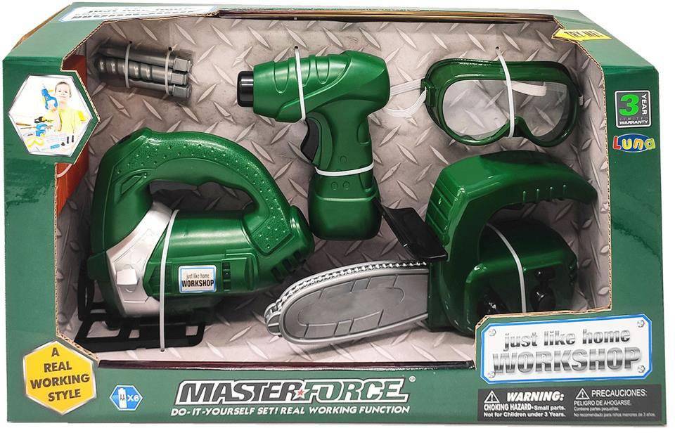 ΣΕΤ ΕΡΓΑΛΕΙΑ ΣΕ ΚΟΥΤΙ LUNA TOYS 42X12X22.3CM