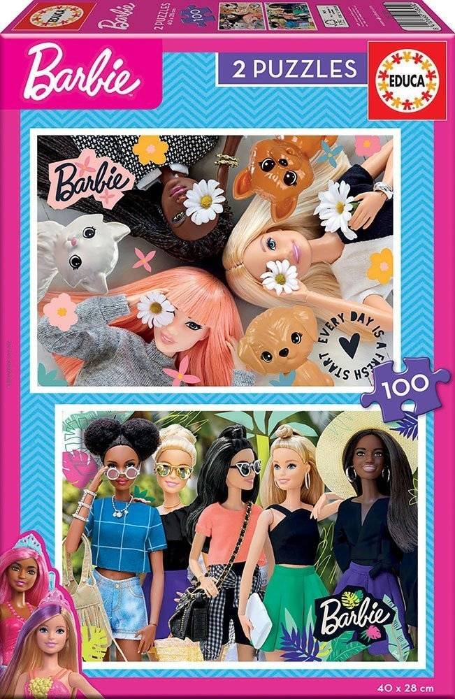BARBIE EDUCA 2Χ100 200 ΚΟΜΜΑΤΙΑ EDUCA