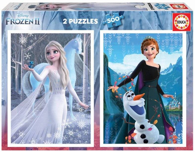 FROZEN II EDUCA 2X500 1000 ΚΟΜΜΑΤΙΑ EDUCA
