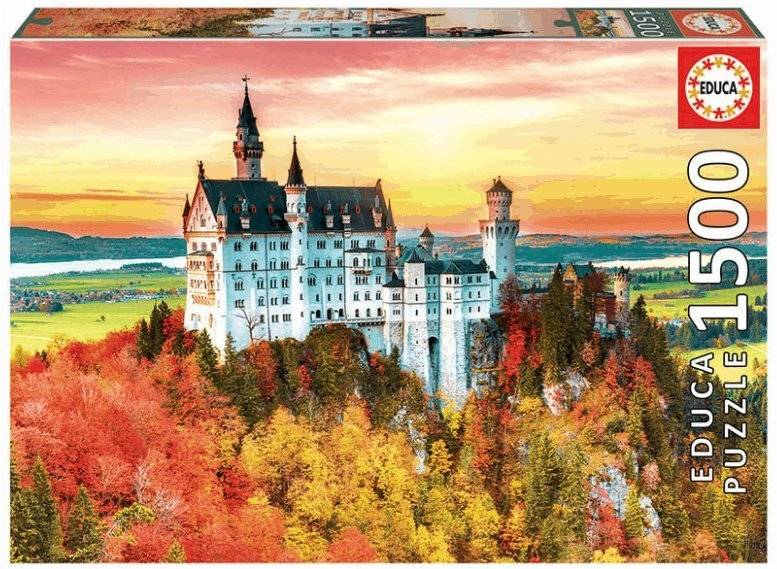 AUTUMN IN NEUSCHWANSTEIN EDUCA 1500 ΚΟΜΜΑΤΙΑ EDUCA