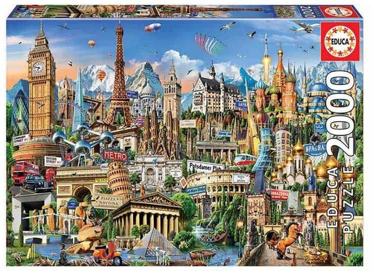 EUROPE LANDMARKS EDUCA 2000 ΚΟΜΜΑΤΙΑ EDUCA