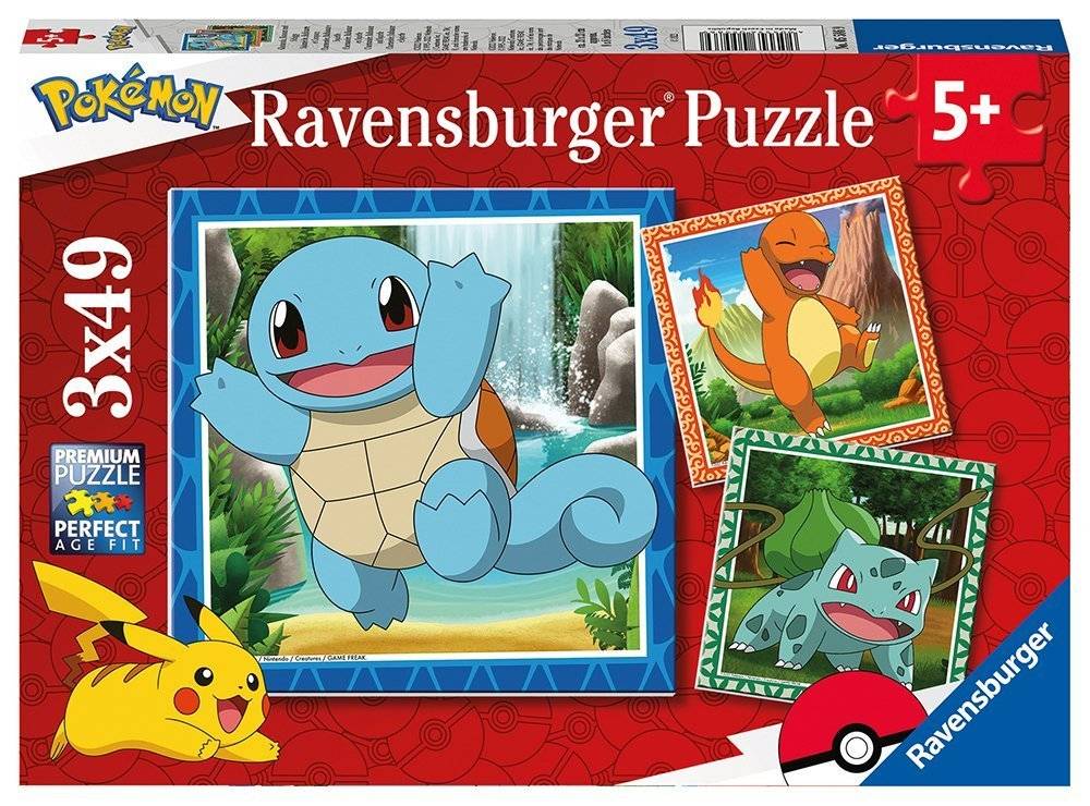 POKEMON RAVENSBURGER 3Χ49 147 ΚΟΜΜΑΤΙΑ RAVENSBURGER