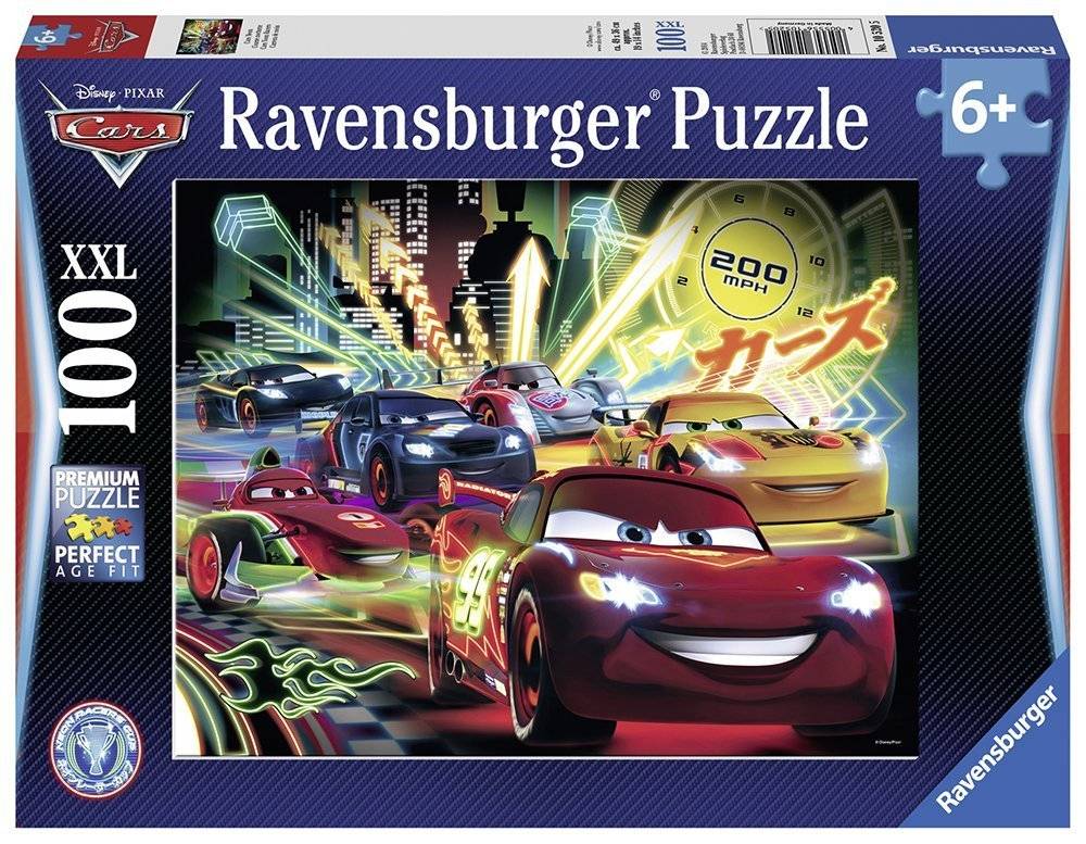 CARS NEON RAVENSBURGER XXL 100 ΚΟΜΜΑΤΙΑ RAVENSBURGER