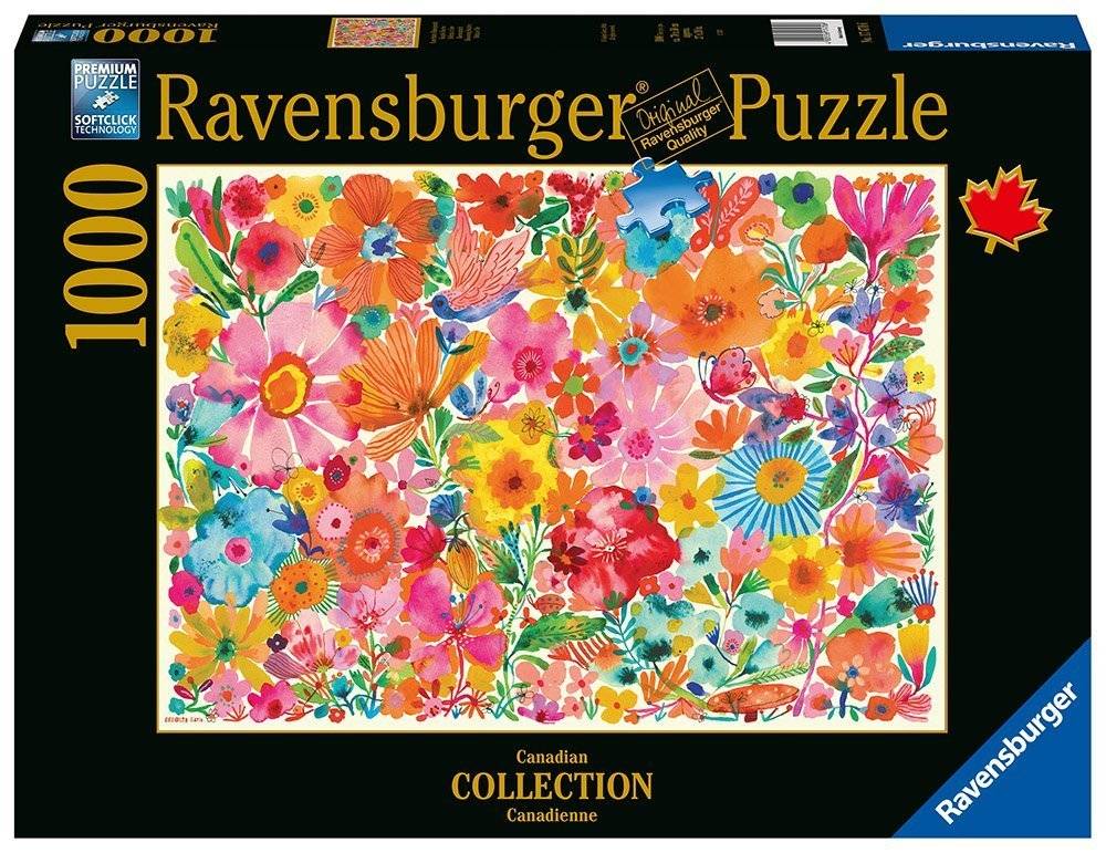 ΛΟΥΛΟΥΔΙΑ RAVENSBURGER 1000 ΚΟΜΜΑΤΙΑ RAVENSBURGER
