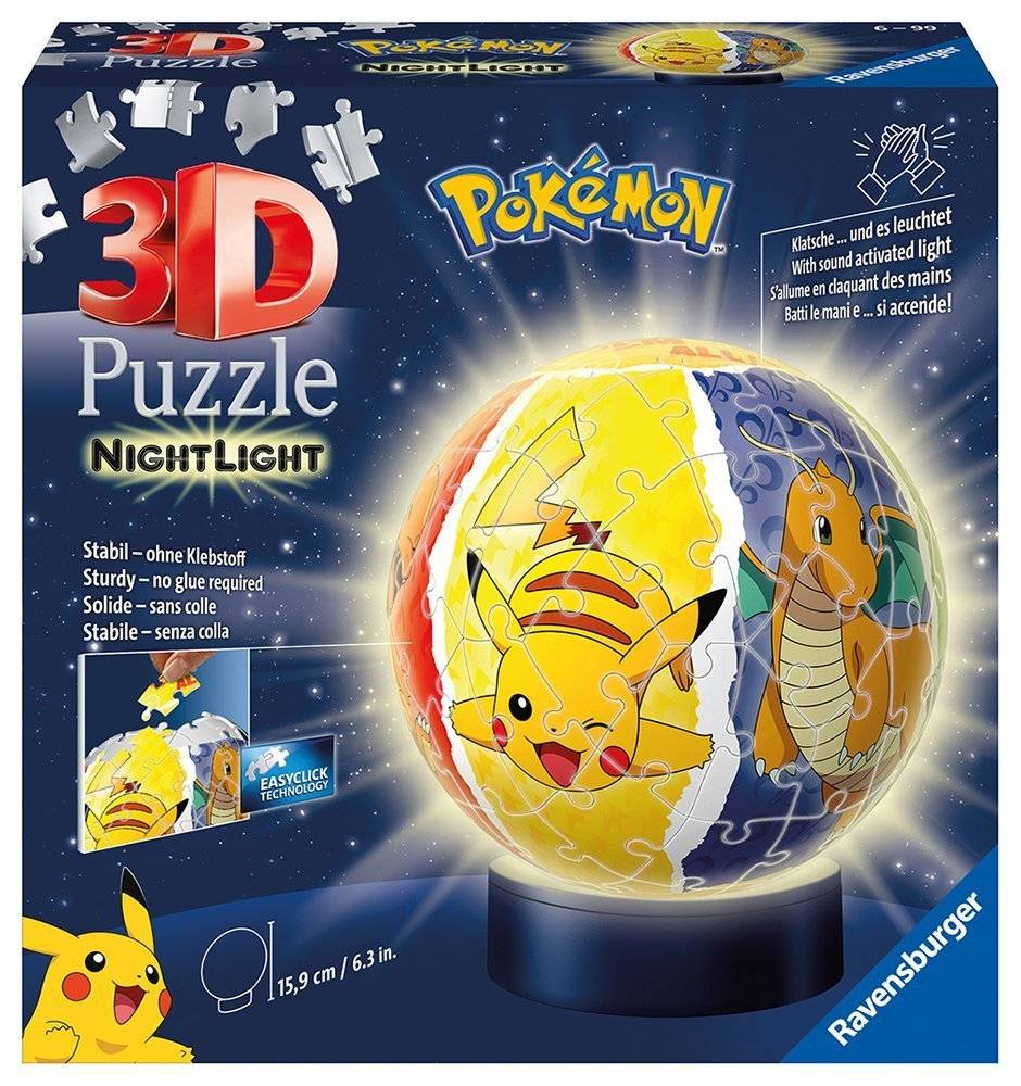 ΜΠΑΛΑΛΑΜΠΑ ΤΡΕΛΑ POKEMON RAVENSBURGER 3D 72 ΚΟΜΜΑΤΙΑ RAVENSBURGER