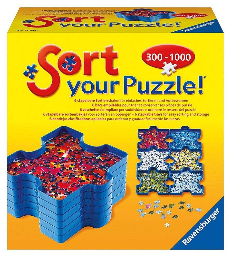 ΣΥΣΤΗΜΑ ΑΠΟΘΗΚΕΥΣΗΣ SORT - GO RAVENSBURGER 300-1000 ΚΟΜΜΑΤΙΑ RAVENSBURGER