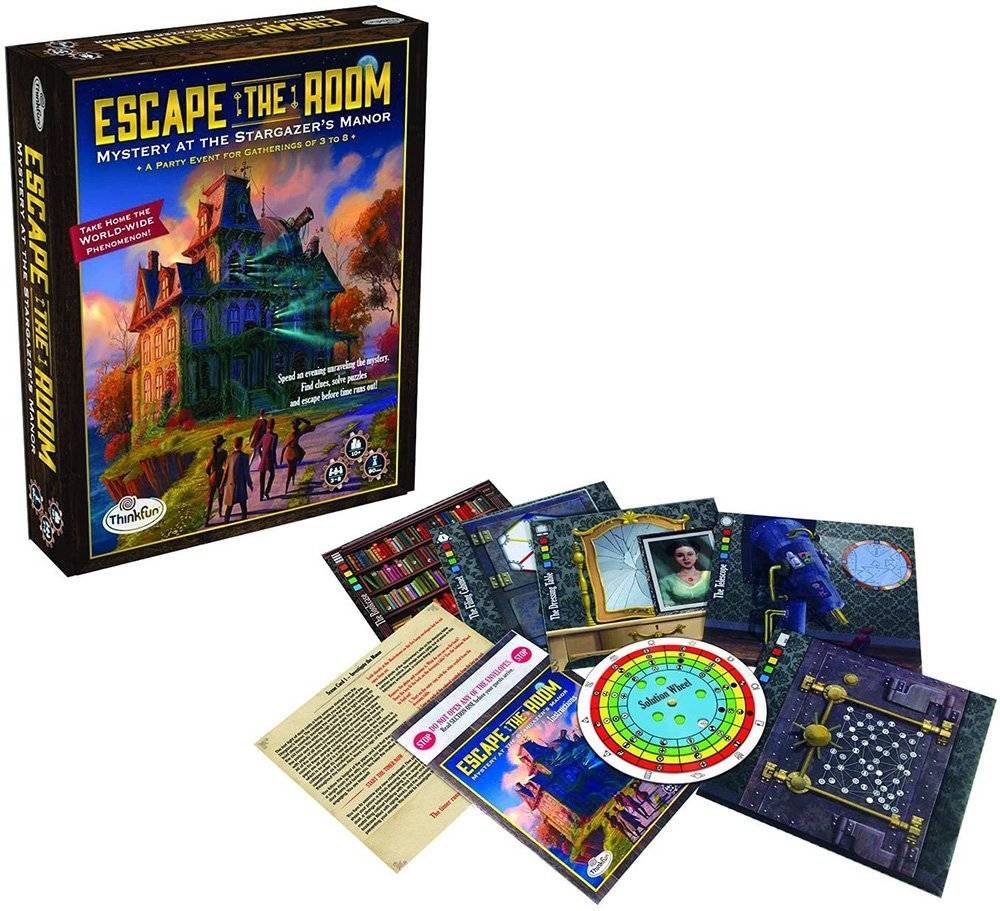 THINKFUN ΕΠΙΤΡΑΠΕΖΙΟ THINKFUN ESCAPE THE ROOM MYSTERY AT THE STARGAZER'S MANOR(007351)