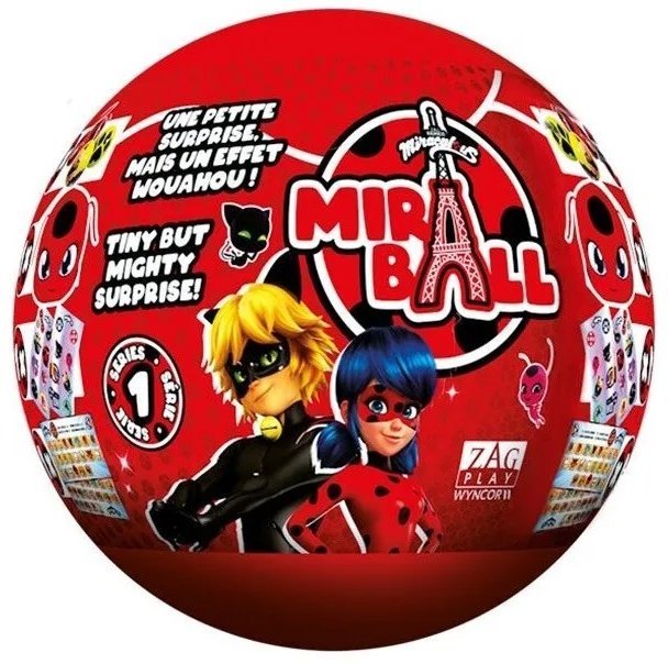GIOCHI PREZIOSI ΜΠΑΛΑ MIRACULOUS MIRABALL ΜΕ ΛΟΥΤΡΙΝΟ ΕΚΠΛΗΞΗ (MRA64000)