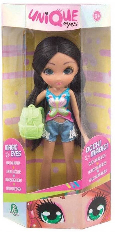 ΚΟΥΚΛΑ UNIQUE EYES ΠΕΤΑΛΟΥΔΑ ΜΕΛΑΧΡΙΝΗ (MYM44000) GIOCHI PREZIOSI