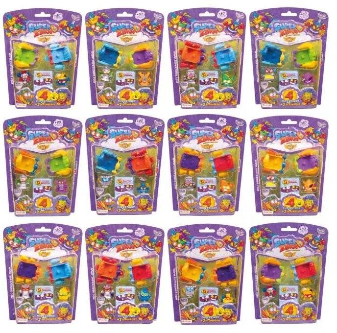 AS COMPANY SUPERZINGS ΜΙΚΡΟΠΛΑΣΜΑΤΑ ΣΕΙΡΑ 5 BLISTER 4 ΦΙΓΟΥΡΕΣ ΜΕ ΑΞΕΣΟΥΑΡ ΔΙΑΦΟΡΑ ΣΧΕΔΙΑ (1013-61604)