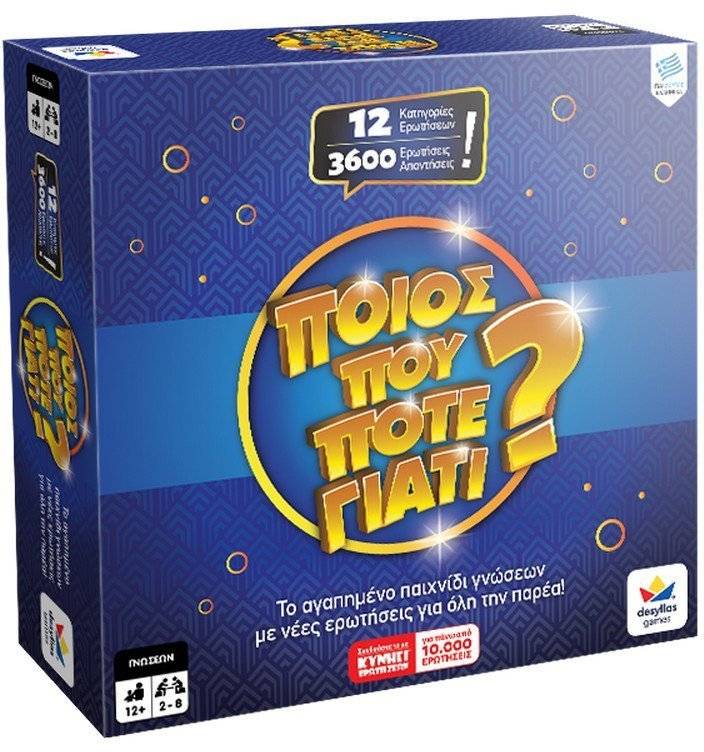 ΠΟΙΟΣ ΠΟΥ ΠΟΤΕ ΓΙΑΤΙ 3600 ΔΕΣΥΛΛΑΣ