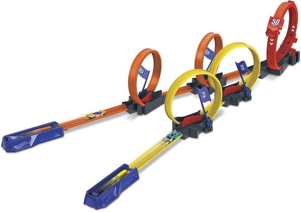 MATTEL HW ΠΙΣΤΑ ΓΙΑ ΚΟΝΤΡΕΣ ΜΕ ΠΟΛΛΑΠΛΑ ΛΟΥΠ (HDR83)