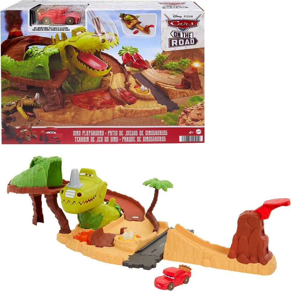ΠΙΣΤΑ CARS DINO PLAYGROUND SET (HMD74) MATTEL