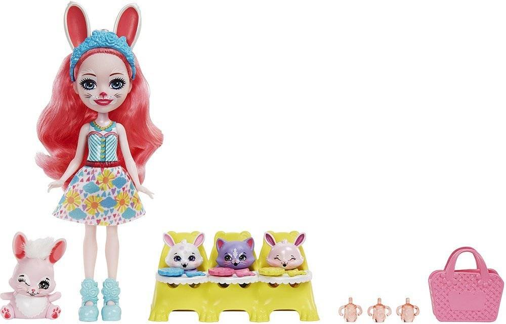 ENCHANTIMALS DOLL REVEAL BREE BUNNY - TWIST (HLK85) MATTEL