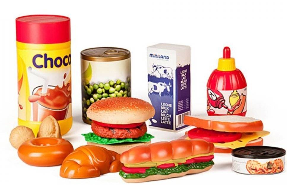 ΠΑΙΧΝΙΔΙ ΔΡΑΣΤΗΡΙΟΤΗΤΩΝ MINILAND PACKED FOOD 12 ΤΜΧ MINILAND