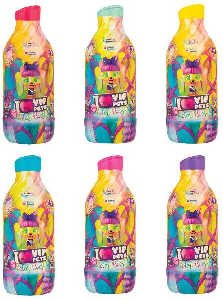 VIP PETS ΣΕΙΡΑ 2 COLOR BOOST ΣΥΛΛΕΚΤΙΚΗ ΚΟΥΚΛΑ ΜΕ ΑΠΙΣΤΕΥΤΑ ΜΑΚΡΙΑ ΜΑΛΛΙΑ AS COMPANY