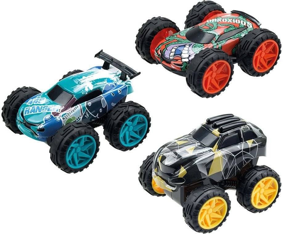 EXOST JUMP TOY CAR FRICTION POWERED ΜΕ ΡΑΜΠΑ ΚΑΙ ΕΜΠΟΔΙΑ