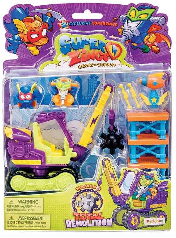 SUPERZINGS ΜΙΚΡΟΠΛΑΣΜΑΤΑ BLISTER ΑΠΟΣΤΟΛΗ 2: TOTAL DEMOLITION AS COMPANY