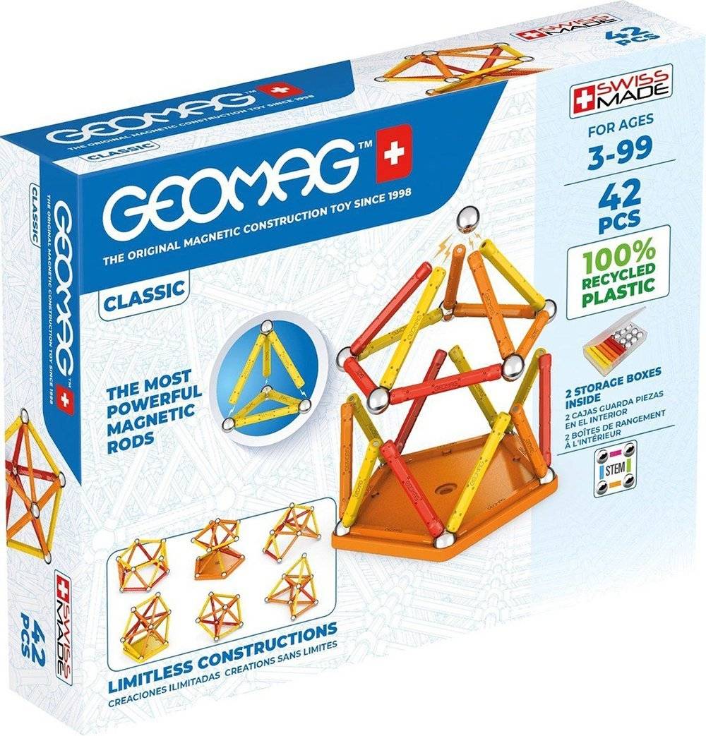 ΜΑΓΝΗΤΙΚΟ ΣΕΤ GEOMAG CLASSIC 42-GREEN (271) GEOMAG