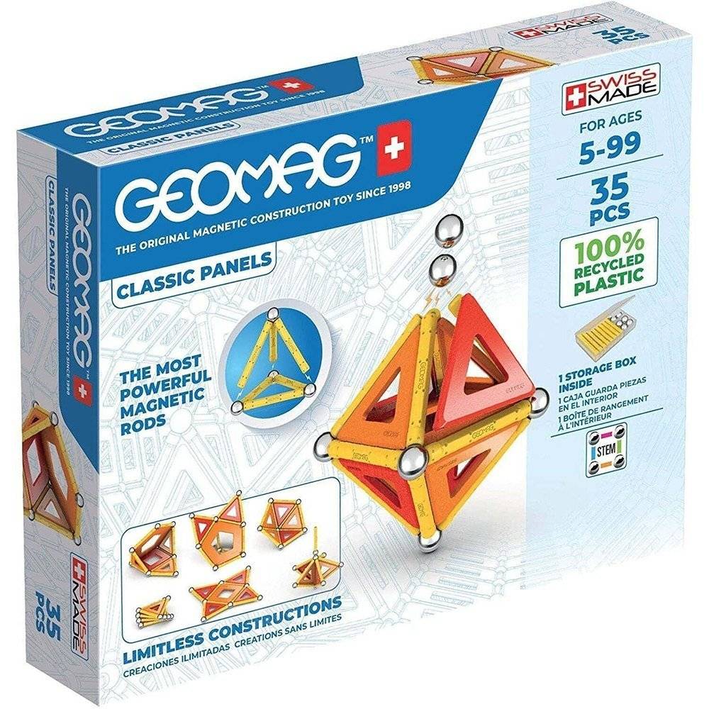 ΜΑΓΝΗΤΙΚΟ ΣΕΤ GEOMAG CLASSIC PANELS 35 - GREEN (470) GEOMAG