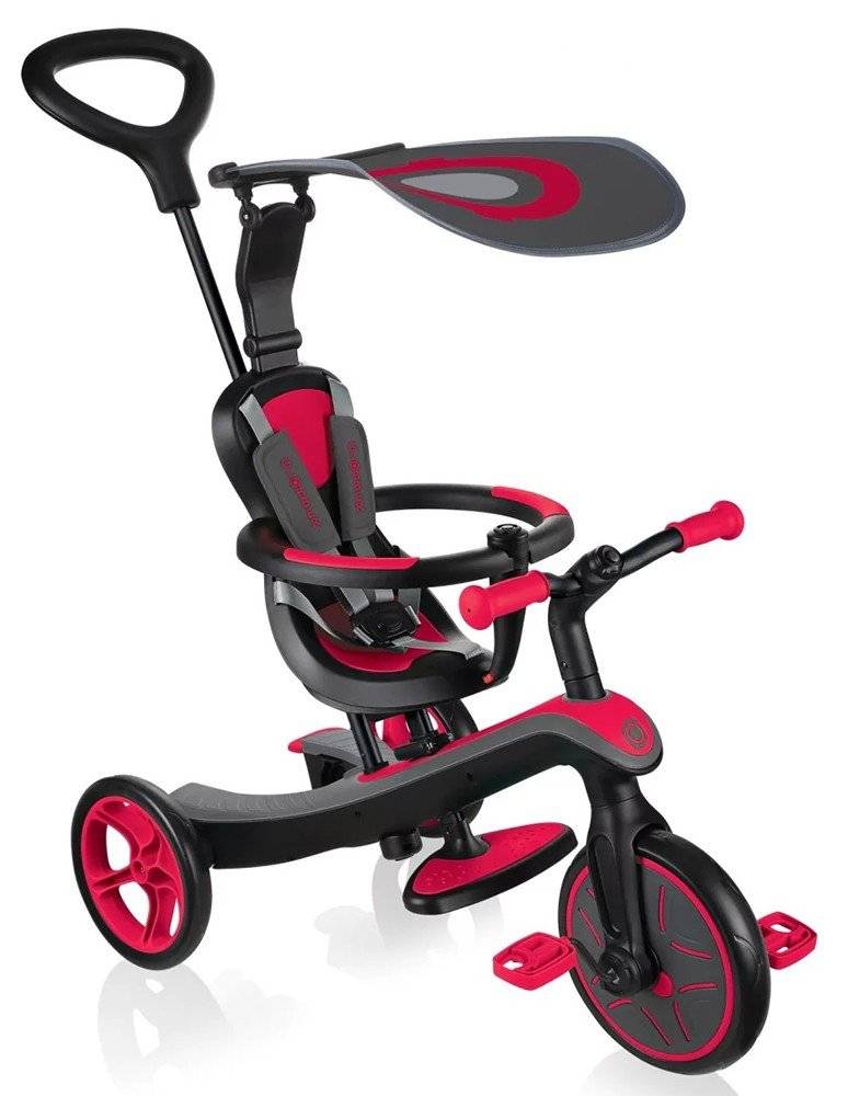 ΤΡΙΚΥΚΛΟ GLOBBER TRIKE EXPLORER 4IN1 ΚΟΚΚΙΝΟ (632-102) GLOBBER