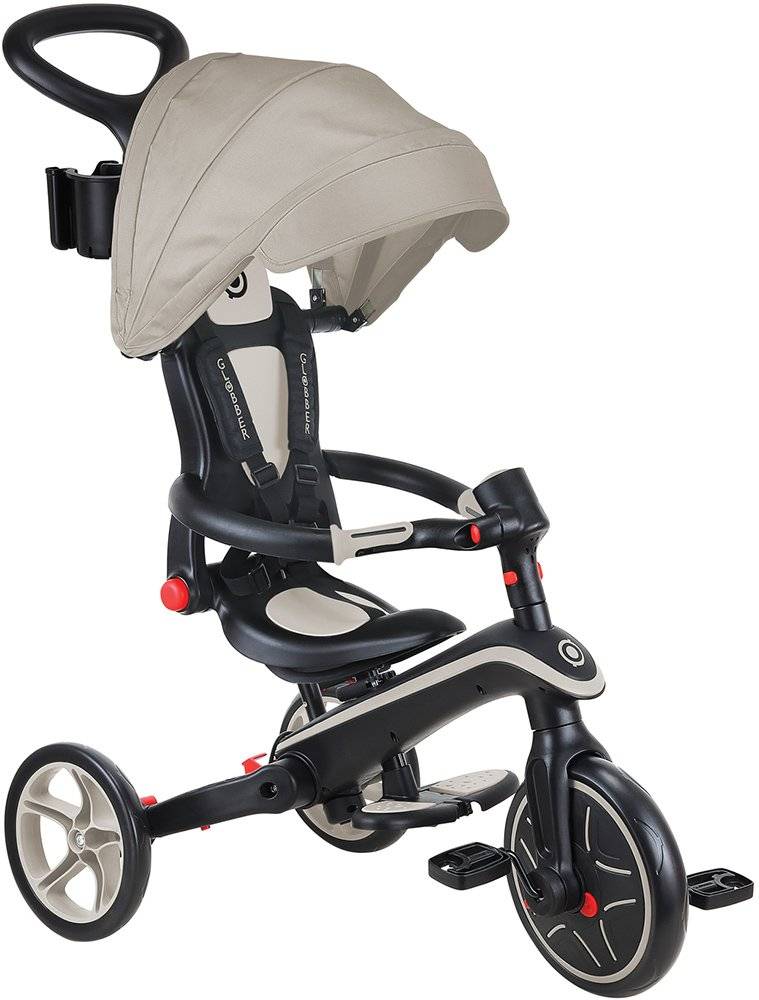 GLOBBER ΤΡΙΚΥΚΛΟ GLOBBER EXPLORER TRIKE FOLDABLE 4IN1 TAUPE (732-466)