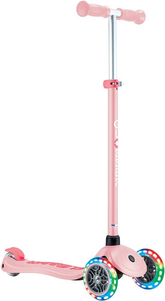ΠΑΤΙΝΙ GLOBBER PRIMO PLUS LIGHTS V2 PASTEL PINK (442-710-4) GLOBBER