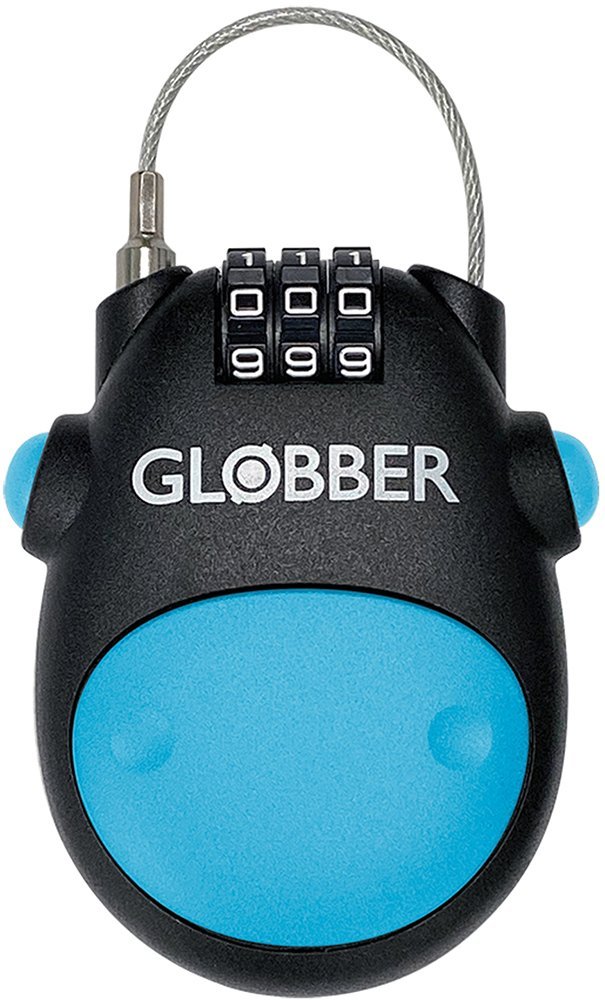 GLOBBER ΚΛΕΙΔΑΡΙΑ GLOBBER LOCK BLACK/SKY BLUE (532-101)